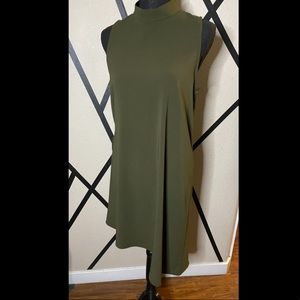 Monteau Olive Dress